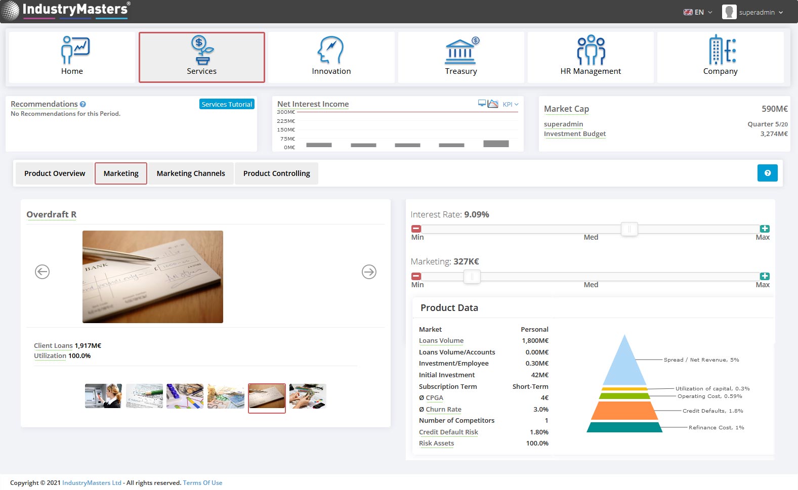 Banking Credit Product Simulation Training